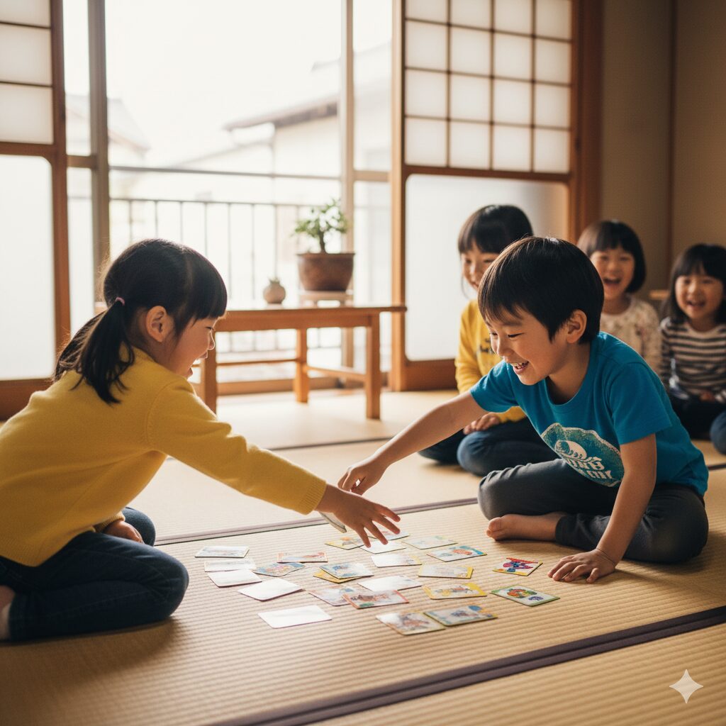 カルタ遊び