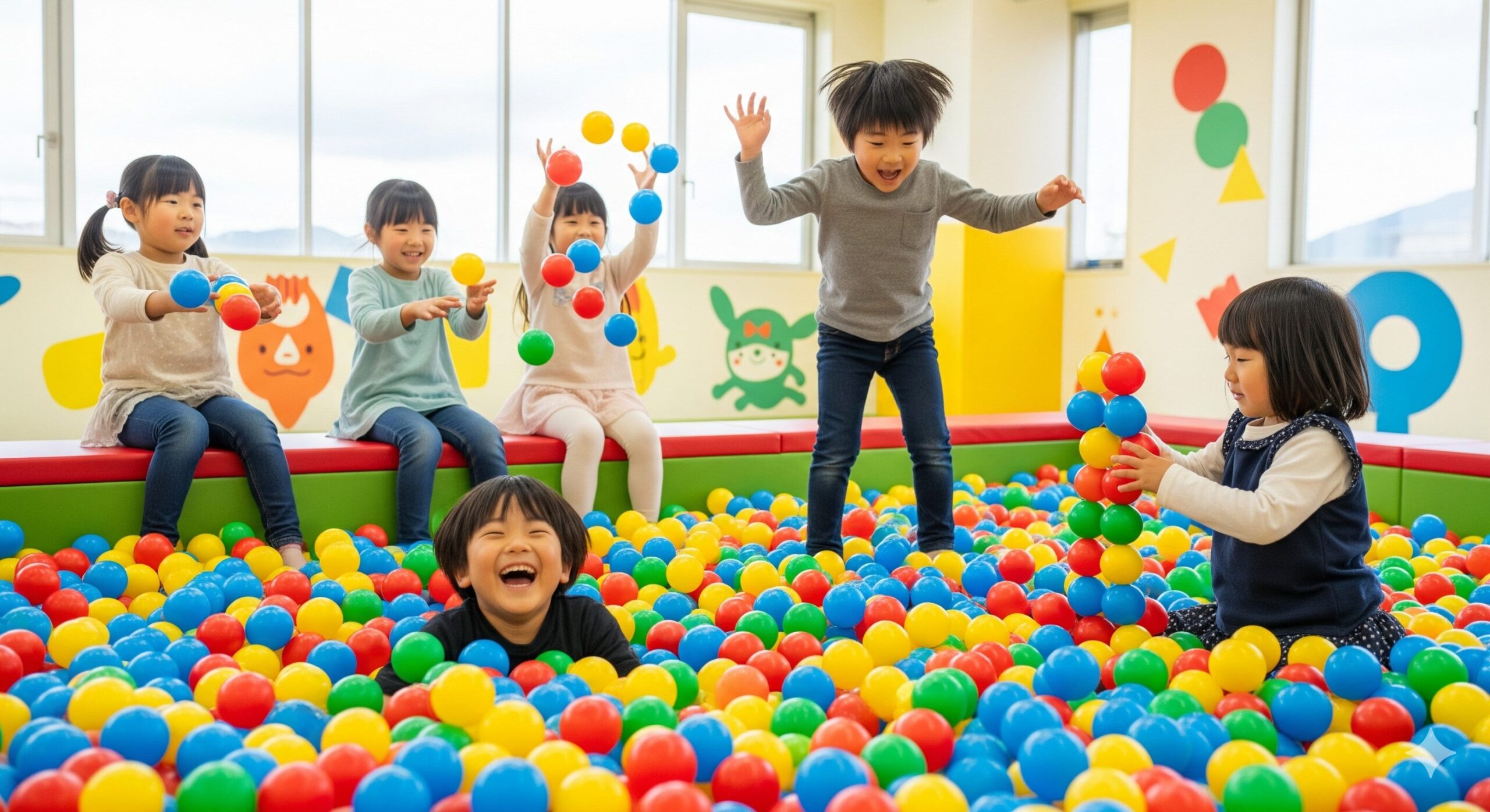 勉強している子供